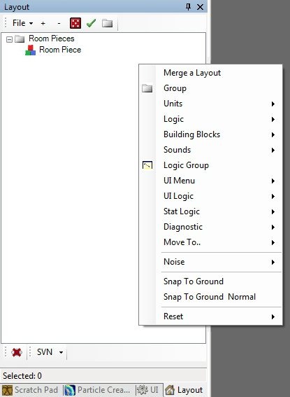 Scene Manager Window